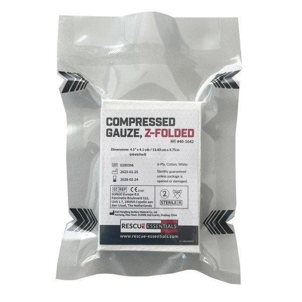Compressed Gauze