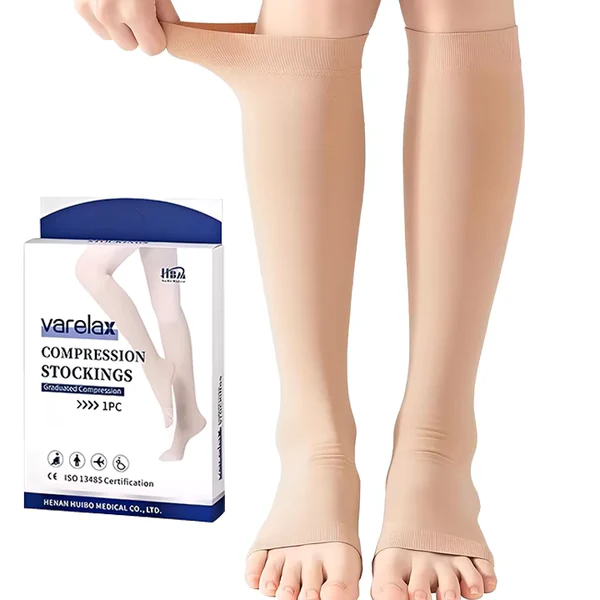Compression Stockings - Knee High Graduated Pressure Support DOnetech solutions