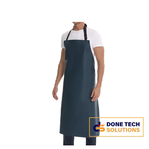 Dark-Blue-Unisex-Heavy-Duty-Vinyl-Waterproof-Aprons
