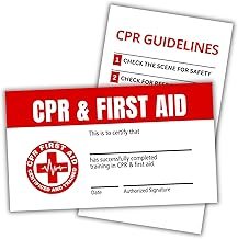 First Aid Card CPR AED Card in Kenya