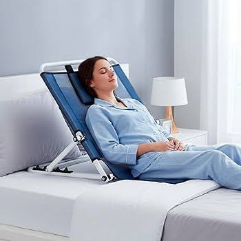 Foldable Adjustable Bed Backrest With Without Arms