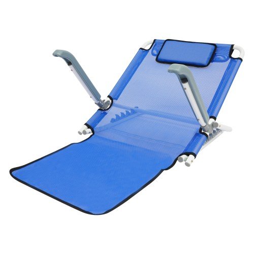 Foldable Adjustable Bed Backrest Support Sit-up Back Rest Bed Chair