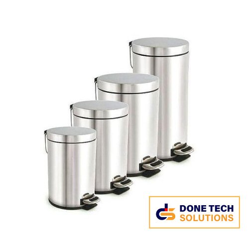 [HM-BA109]-BA-Pedal-DustBin-20L-SS