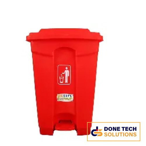 [HM-BA151R]-BA-Step-On-Dustbin-50L-Red-Nairobi-Kenya