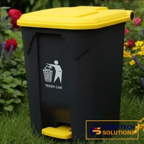 [HM-BA72] BA Step On Dustbin 80L