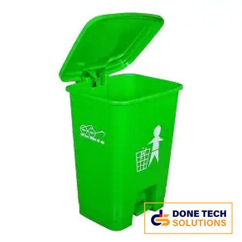 [HM-BA86G] BA Step On Dustbin 30L Green