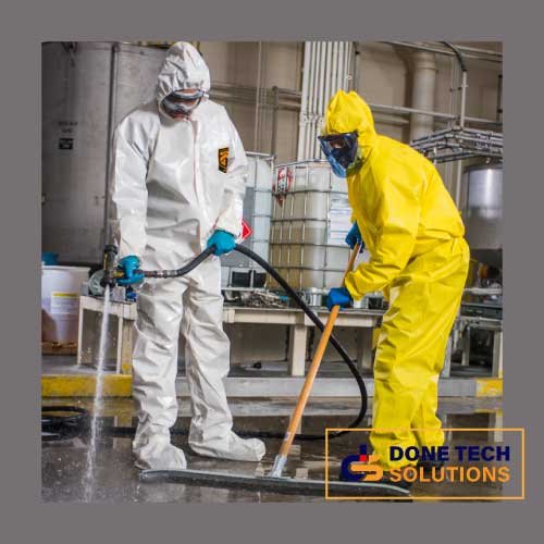 Hazmat Chemical Spray Suit