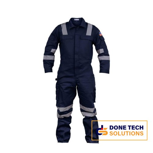 Navy Blue -work-overalls