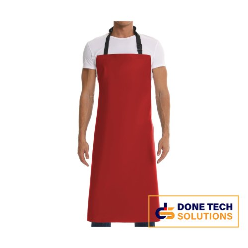 RED-Unisex-Heavy-Duty-Vinyl-Waterproof-Apron